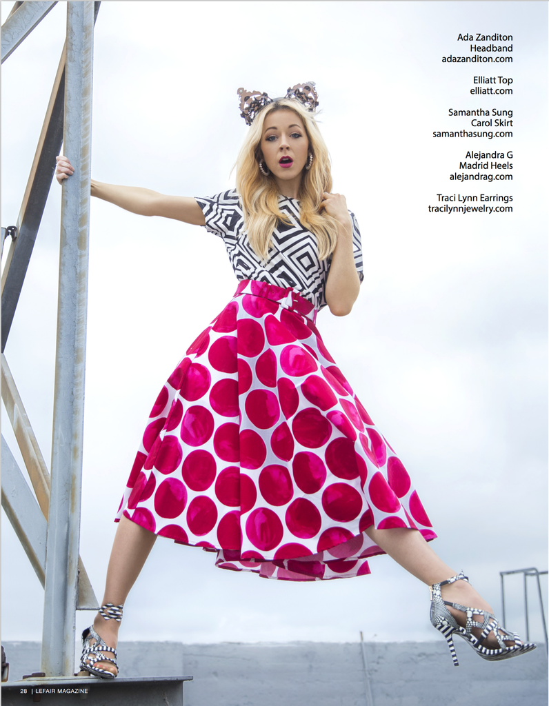 LINDSEY STIRLING IN LEFAIR MAGAZINE