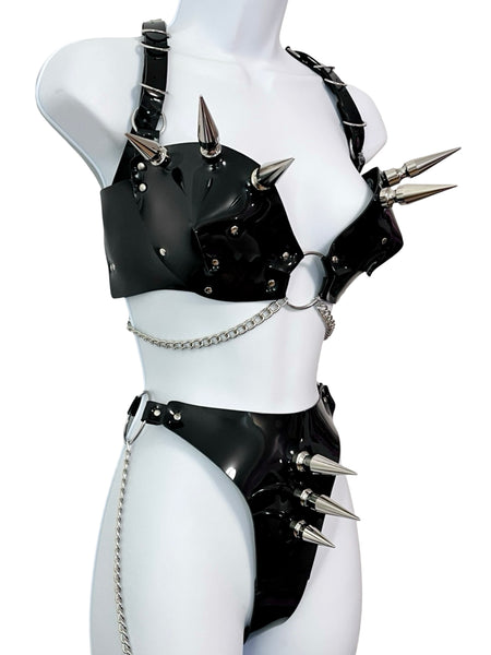 Ripley Tree Spike Set - Black and Silver - fits A to F cup