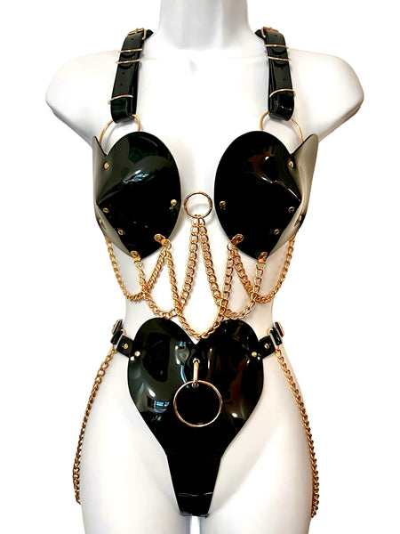 Heartz Set - Black and Gold