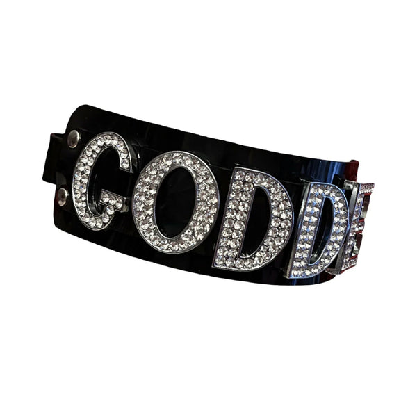 CRYSTAL GODDESS COLLAR - Ada Zanditon Couture